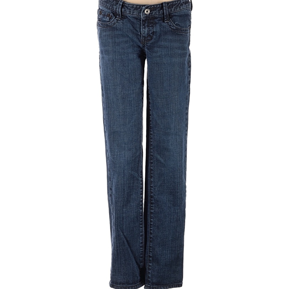 X2 Dark Blue y2k Straight Leg Women's Jeans